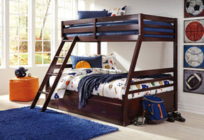 Halanton Youth Bunk Bed with 1 Large Storage Drawer - Half Price Furniture