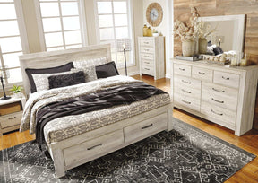 Bellaby Bed with 2 Storage Drawers Half Price Furniture