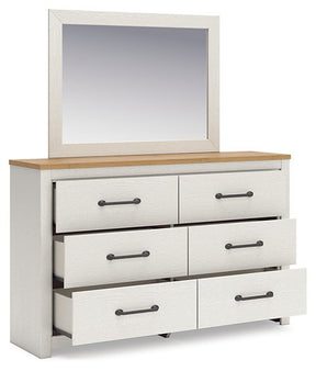 Linnocreek Dresser and Mirror Half Price Furniture