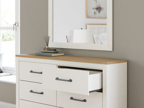 Linnocreek Dresser and Mirror Half Price Furniture
