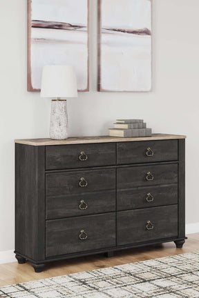 Nanforth Dresser and Mirror Half Price Furniture