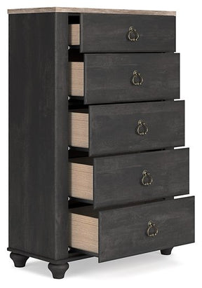 Nanforth Chest of Drawers - Half Price Furniture