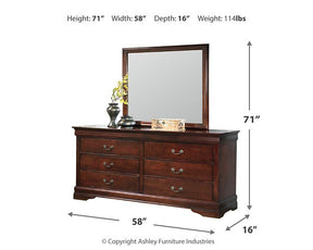Alisdair Dresser and Mirror - Dresser and Mirror - Half Price Furniture