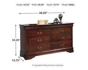 Alisdair Dresser and Mirror - Dresser and Mirror - Half Price Furniture