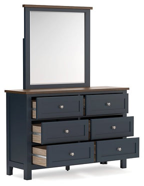 Landocken Dresser and Mirror - Half Price Furniture