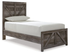 Wynnlow Crossbuck Bed - Bed - Half Price Furniture