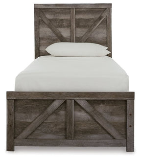 Wynnlow Crossbuck Bed - Bed - Half Price Furniture