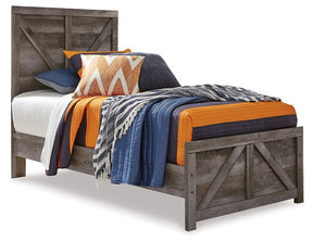 Wynnlow Crossbuck Bed - Bed - Half Price Furniture
