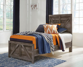 Wynnlow Crossbuck Bed - Bed - Half Price Furniture