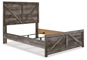 Wynnlow Crossbuck Bed - Bed - Half Price Furniture