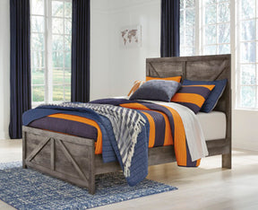 Wynnlow Crossbuck Bed - Bed - Half Price Furniture