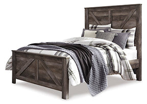 Wynnlow Crossbuck Bed - Bed - Half Price Furniture