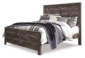Wynnlow Crossbuck Bed - Bed - Half Price Furniture