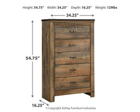 Trinell 5-Piece Bedroom Package - Las Vegas Furniture Stores