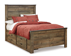 Trinell Bed with 2 Storage Drawers - Half Price Furniture