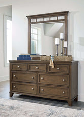 Shawbeck Dresser and Mirror Half Price Furniture