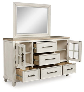 Shaybrock Dresser and Mirror - Half Price Furniture
