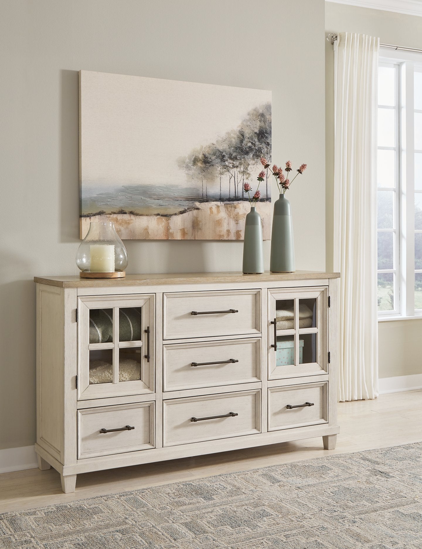 Shaybrock Dresser and Mirror - Half Price Furniture