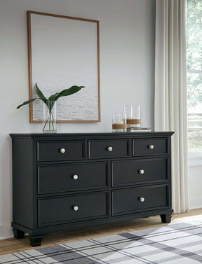 Lanolee Dresser and Mirror - Half Price Furniture