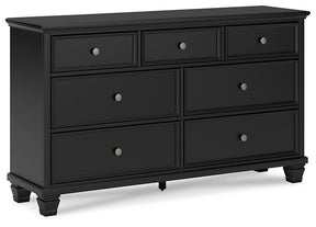 Lanolee Dresser and Mirror - Half Price Furniture
