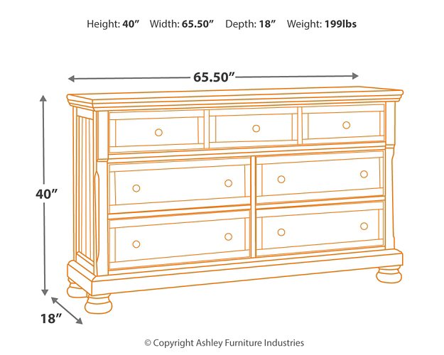 Flynnter Dresser - Half Price Furniture