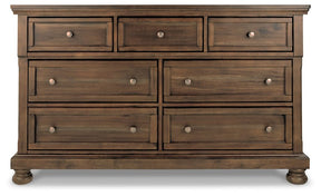Flynnter Dresser and Mirror - Dresser and Mirror - Half Price Furniture