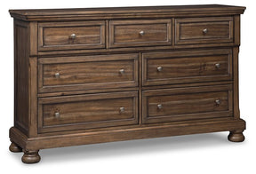 Flynnter Dresser and Mirror - Dresser and Mirror - Half Price Furniture