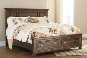 Flynnter Bed with 2 Storage Drawers - Bed - Half Price Furniture