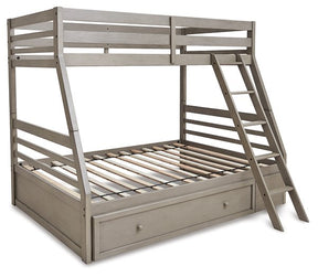 Lettner Youth Bunk Bed with 1 Large Storage Drawer Half Price Furniture
