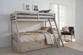 Lettner Youth Bunk Bed with 1 Large Storage Drawer Half Price Furniture