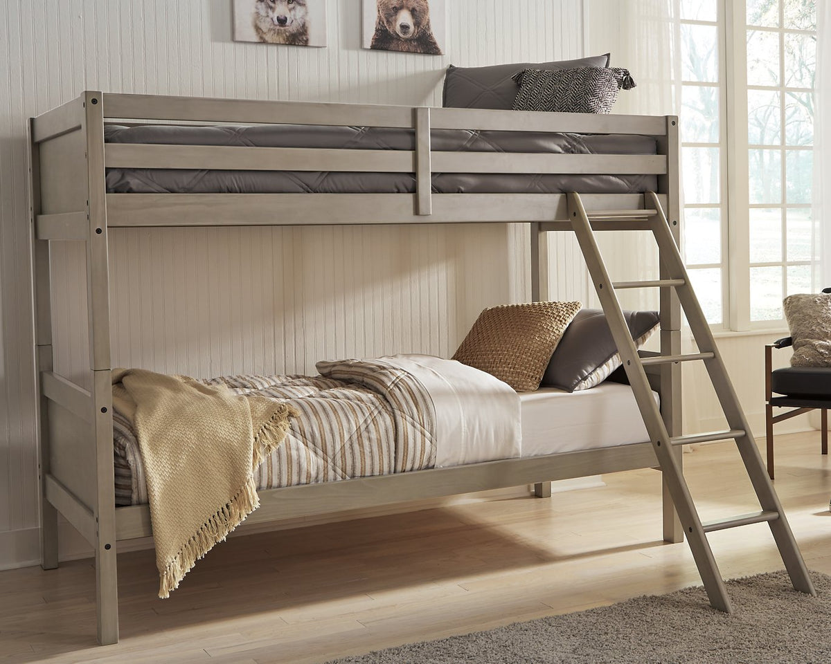 Lettner Youth / Bunk Bed with Ladder - Half Price Furniture