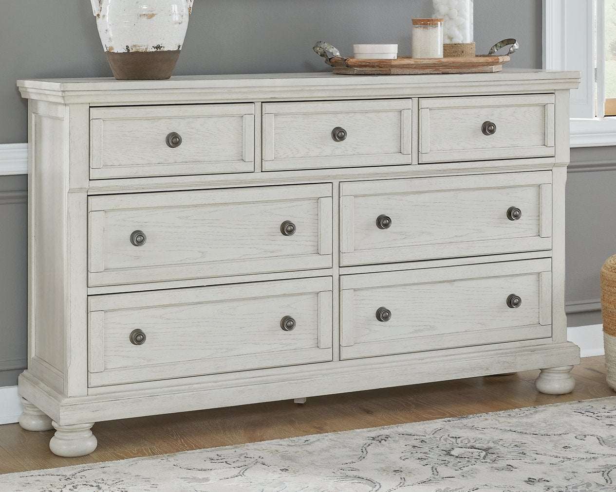 Robbinsdale Dresser and Mirror Half Price Furniture