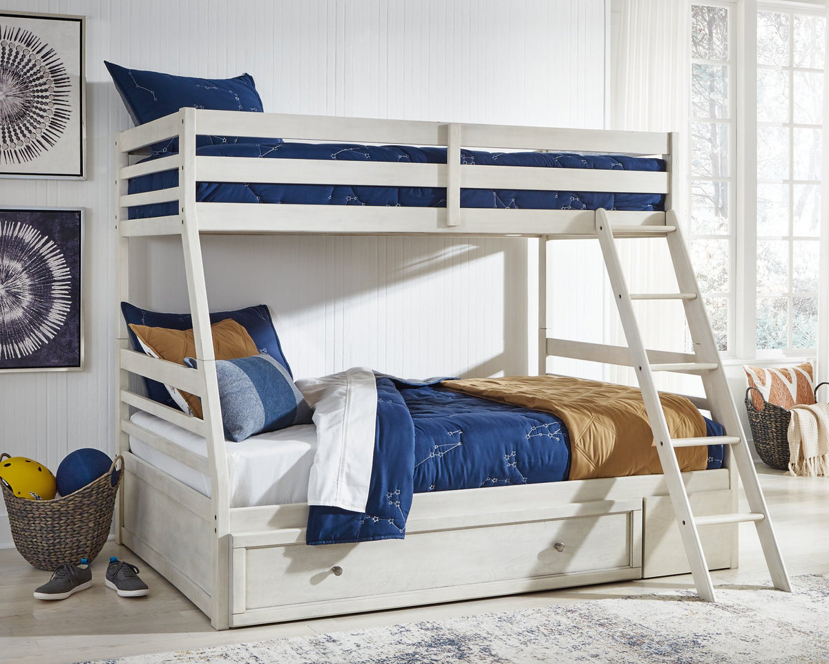 Robbinsdale Bunk Bed with Storage  Half Price Furniture