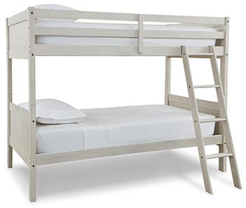 Robbinsdale / Bunk Bed with Ladder - Half Price Furniture
