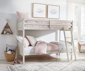 Robbinsdale / Bunk Bed with Ladder - Half Price Furniture