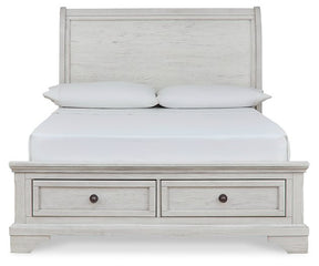 Robbinsdale Sleigh Storage Bed - Half Price Furniture