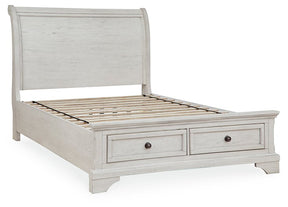 Robbinsdale Sleigh Storage Bed - Half Price Furniture