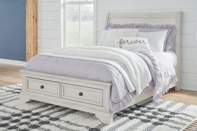 Robbinsdale Sleigh Storage Bed - Half Price Furniture