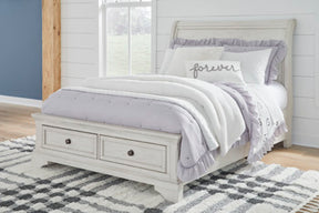 Robbinsdale Sleigh Storage Bed - Half Price Furniture