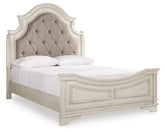 Realyn Upholstered Bed Half Price Furniture