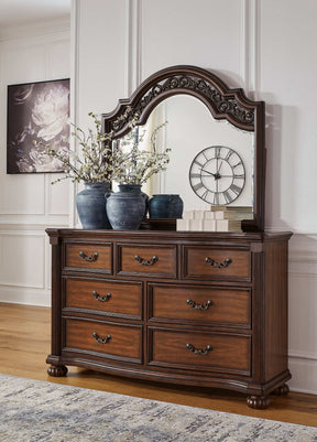 Lavinton Dresser and Mirror Half Price Furniture
