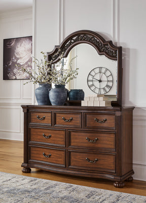 Lavinton Dresser and Mirror  Half Price Furniture