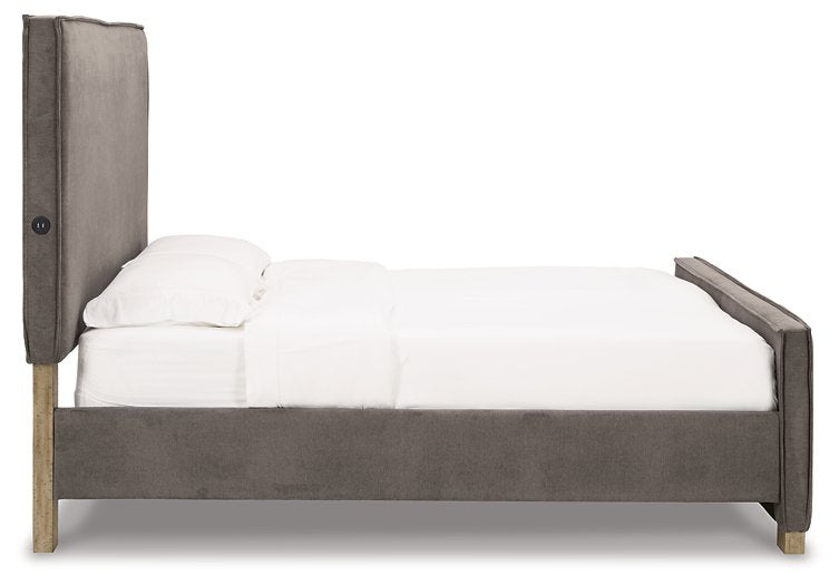 Krystanza Upholstered Bed - Half Price Furniture
