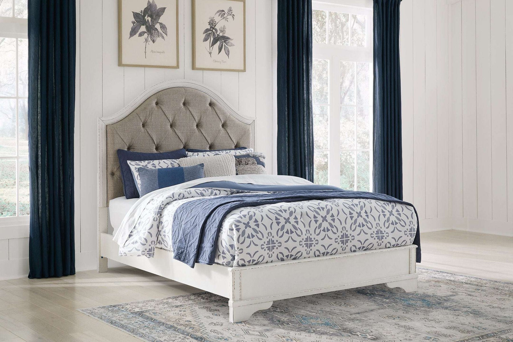 Brollyn Upholstered Bed - Bed - Half Price Furniture