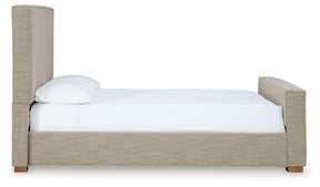 Dakmore Upholstered Bed - Bed - Half Price Furniture