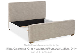 Dakmore Upholstered Bed - Bed - Half Price Furniture