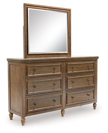 Sturlayne Dresser and Mirror  Las Vegas Furniture Stores