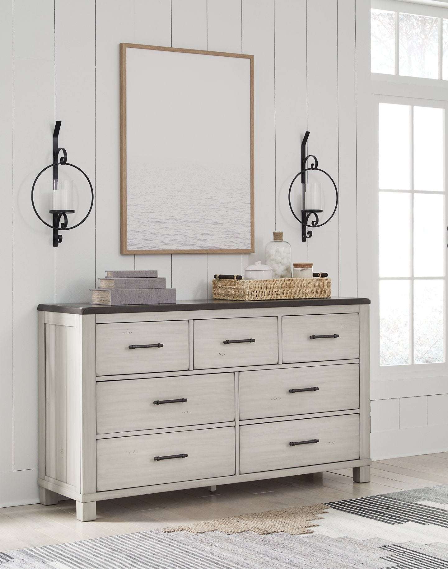 Darborn Dresser and Mirror Half Price Furniture