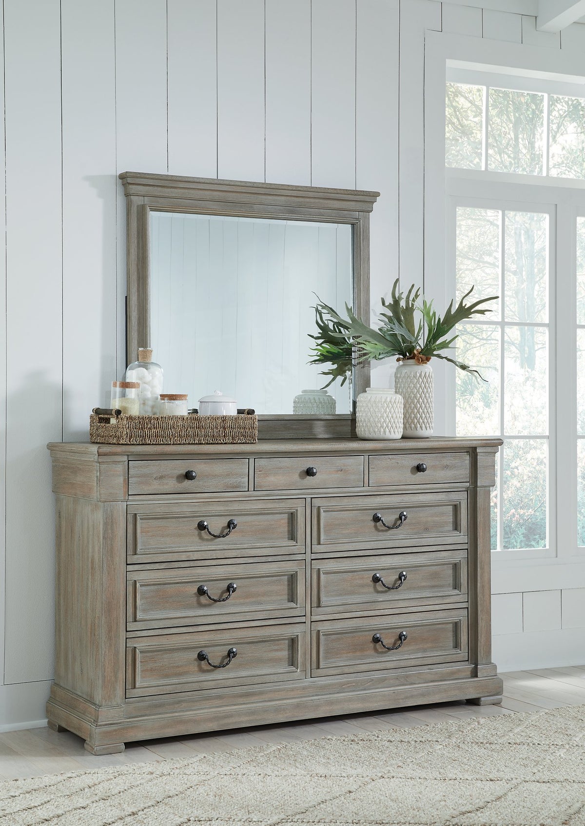Moreshire Dresser and Mirror - Half Price Furniture