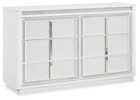 Chalanna Dresser and Mirror Half Price Furniture
